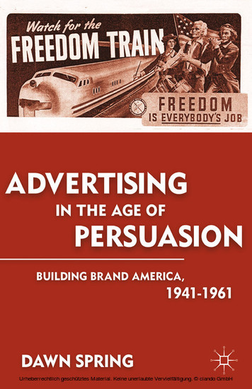 Advertising in the Age of Persuasion main product photo