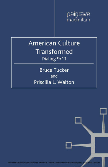 American Culture Transformed main product photo