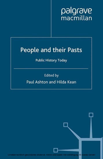People and their Pasts main product photo