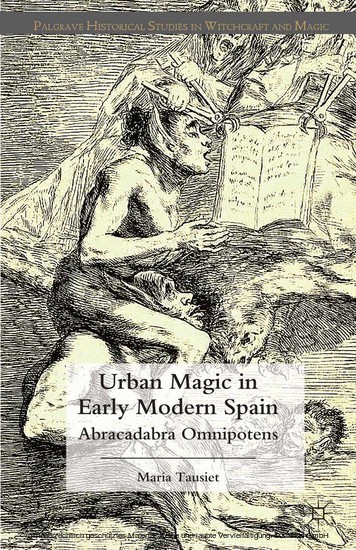 Urban Magic in Early Modern Spain main product photo
