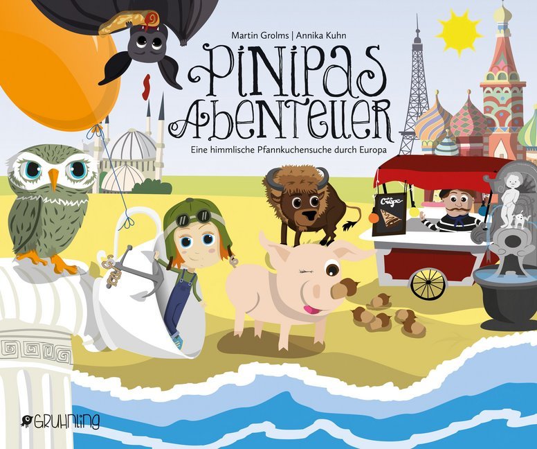 Pinipas Abenteuer - Eine himmlische Pfannkuchensuche durch Europa main product photo