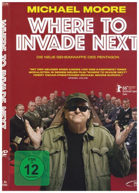 Where to Invade Next, 1 DVD main product photo