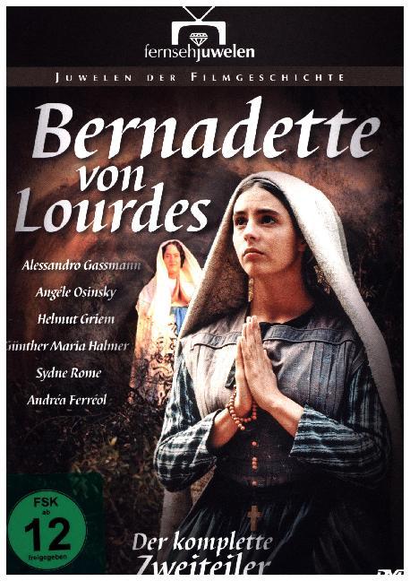 Bernadette von Lourdes - Der komplette Historien-Zweiteiler, 1 DVD main product photo