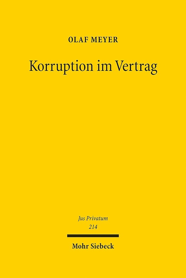 Korruption im Vertrag main product photo