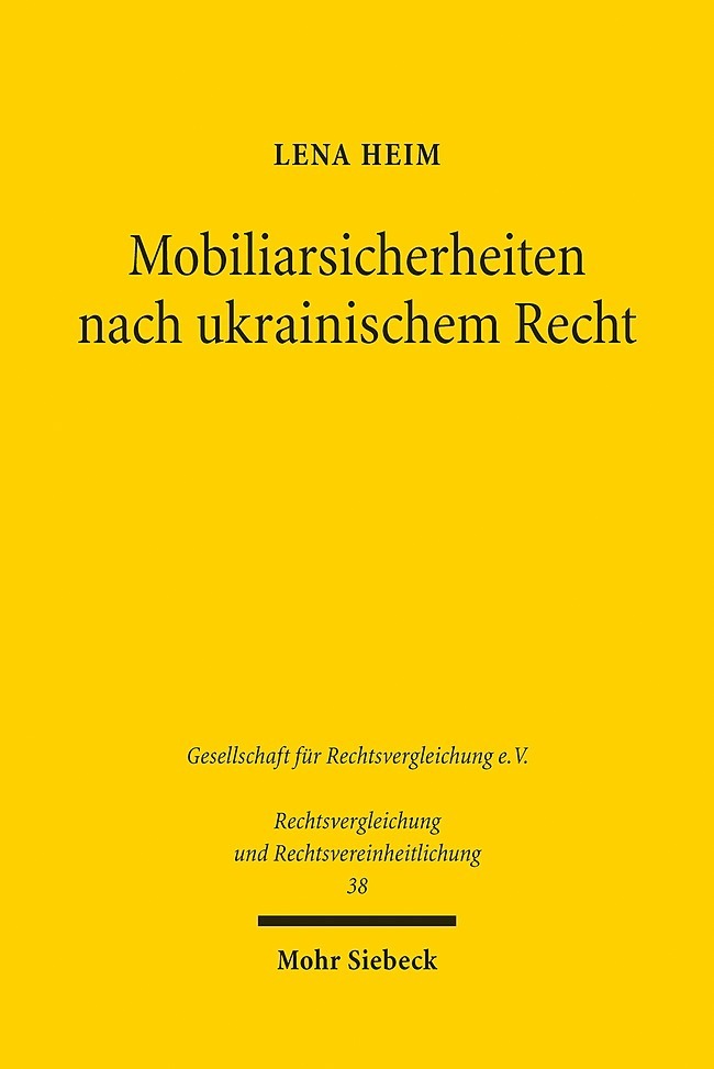 Mobiliarsicherheiten nach ukrainischem Recht main product photo