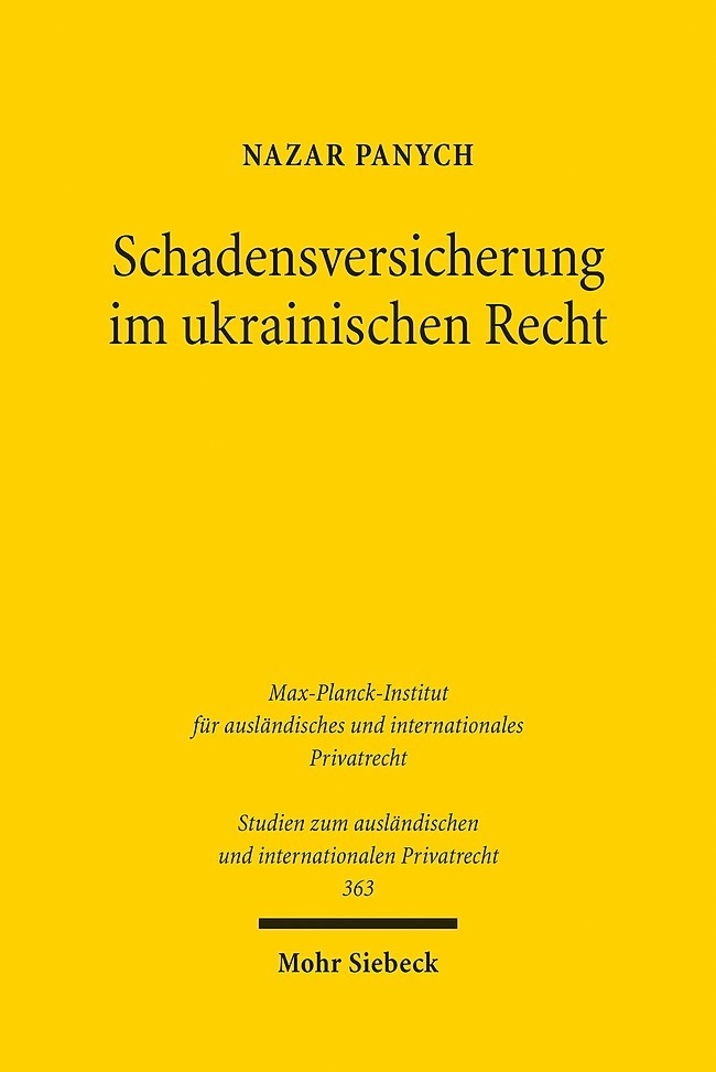 Schadensversicherung im ukrainischen Recht main product photo