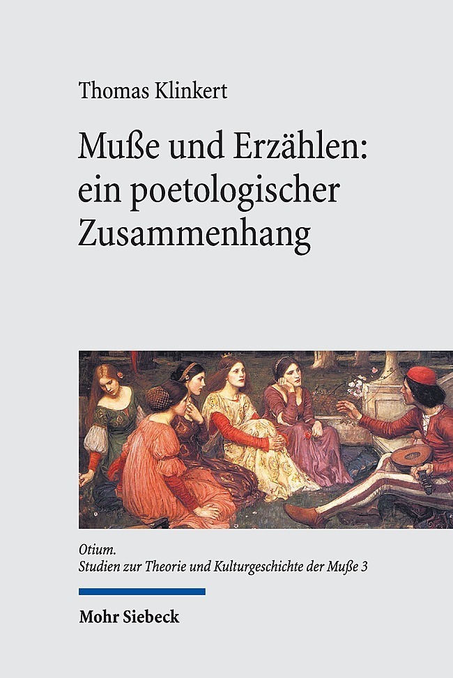 Muße und Erzählen: ein poetologischer Zusammenhang main product photo