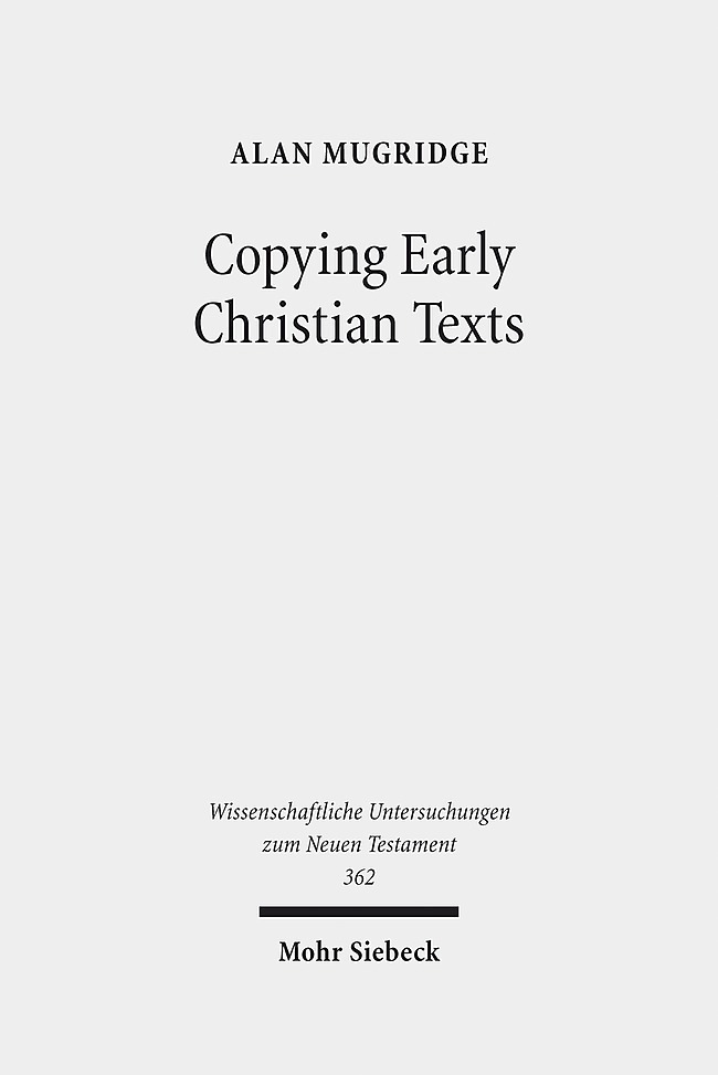 Copying Early Christian Texts main product photo