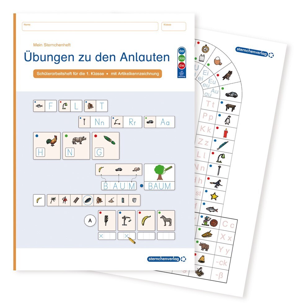 Übungen zu den Anlauten - Lernheft main product photo