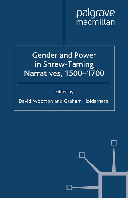 Gender and Power in Shrew-Taming Narratives, 1500-1700 main product photo