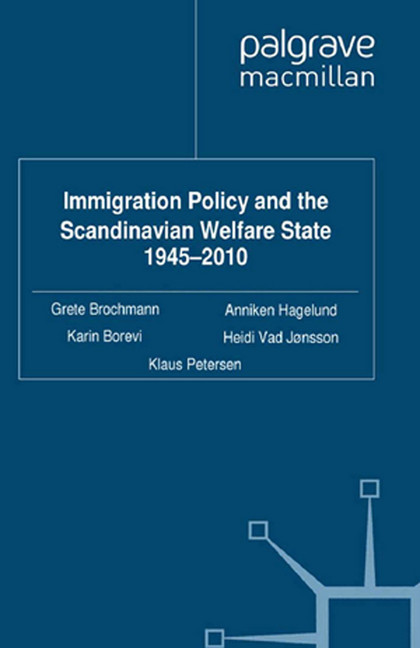 Immigration Policy and the Scandinavian Welfare State 1945-2010 main product photo