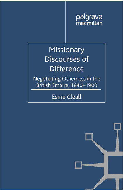 Missionary Discourses of Difference main product photo