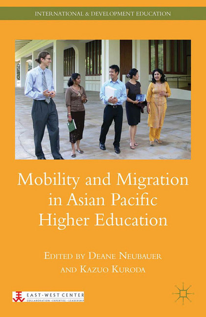 Mobility and Migration in Asian Pacific Higher Education main product photo