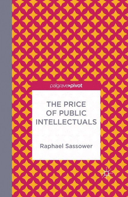 The Price of Public Intellectuals main product photo