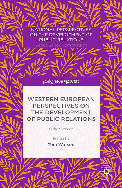 Western European Perspectives on the Development of Public Relations main product photo
