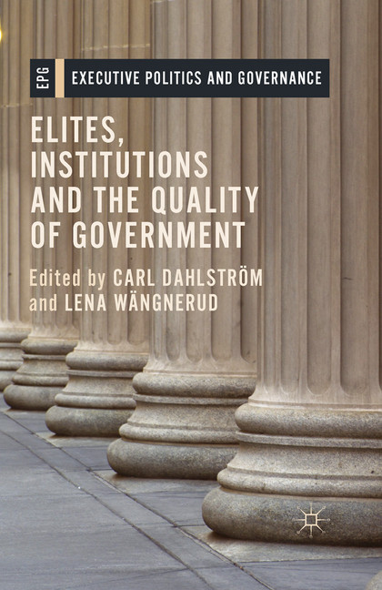 Elites, Institutions and the Quality of Government main product photo
