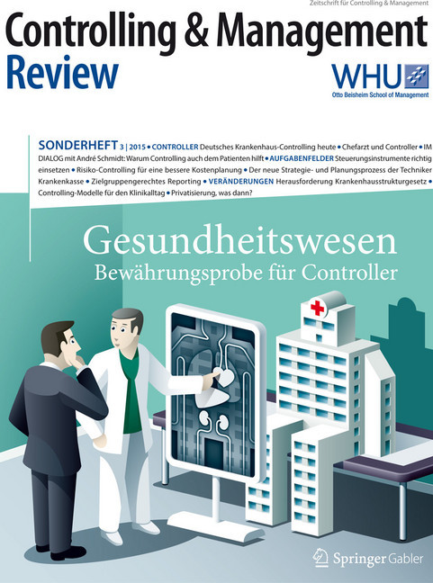 Controlling & Management Review Sonderheft 3-2015 main product photo