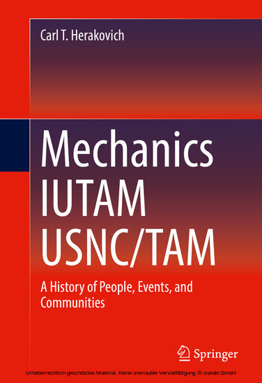 Mechanics IUTAM USNC/TAM main product photo