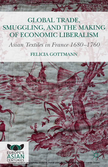 Global Trade, Smuggling, and the Making of Economic Liberalism main product photo