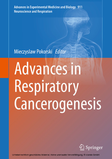 Advances in Respiratory Cancerogenesis main product photo