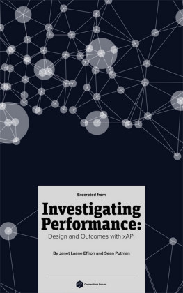 (Excerpts From) Investigating Performance
