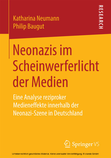 Neonazis im Scheinwerferlicht der Medien main product photo