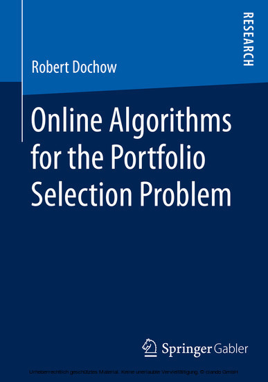 Online Algorithms for the Portfolio Selection Problem main product photo
