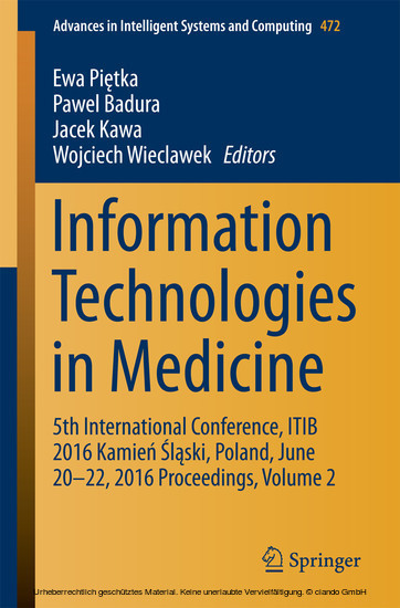 Information Technologies in Medicine main product photo