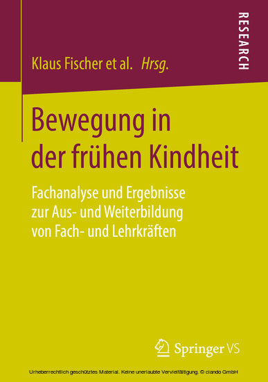 Bewegung in der frühen Kindheit main product photo