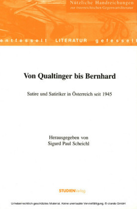 Von Qualtinger bis Bernhard