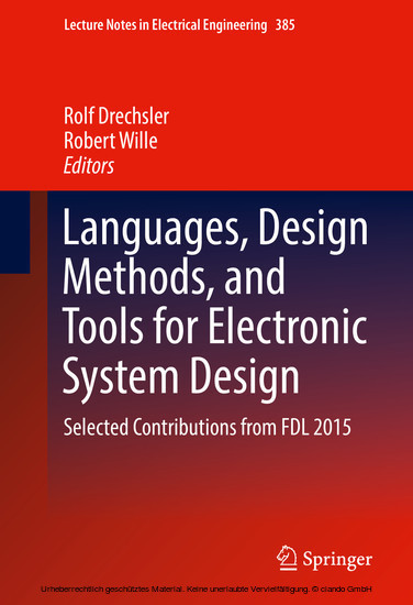 Languages, Design Methods, and Tools for Electronic System Design main product photo