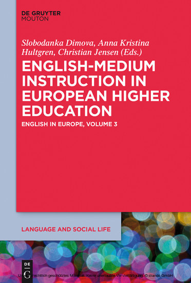 English-Medium Instruction in European Higher Education main product photo