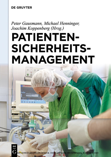 Patientensicherheitsmanagement main product photo