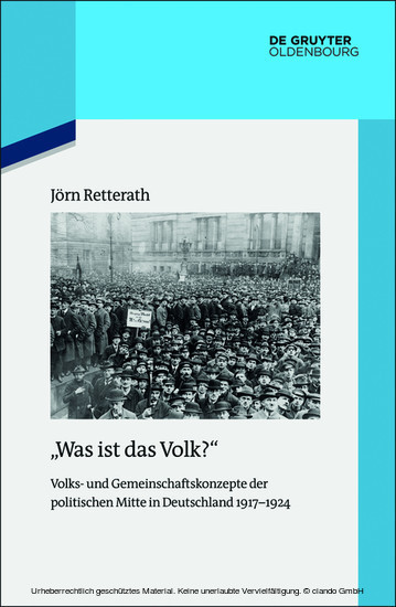 'Was ist das Volk?' main product photo