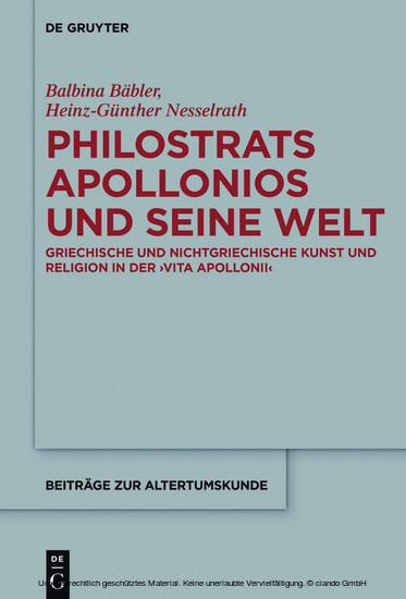 Philostrats Apollonios und seine Welt main product photo