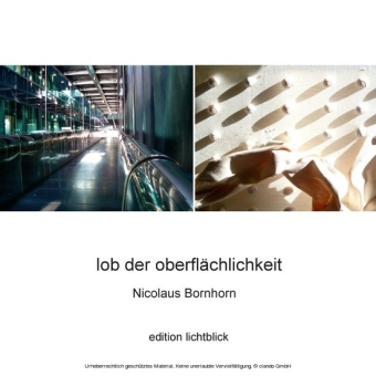 Lob der Oberflächlichkeit