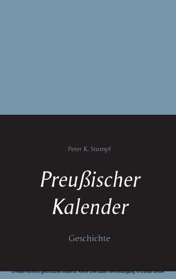 Preußischer Kalender main product photo