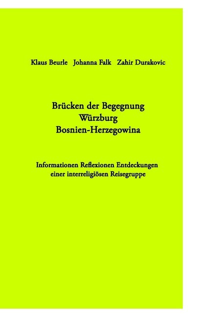 Brücken der Begegnung Würzburg Bosnien-Herzegowina main product photo