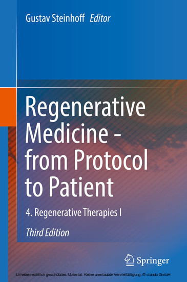 Regenerative Medicine - from Protocol to Patient main product photo
