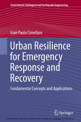 Urban Resilience for Emergency Response and Recovery