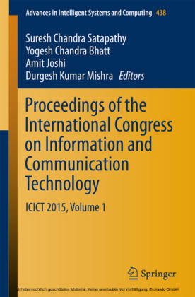 Proceedings of the International Congress on Information and Communication Technology