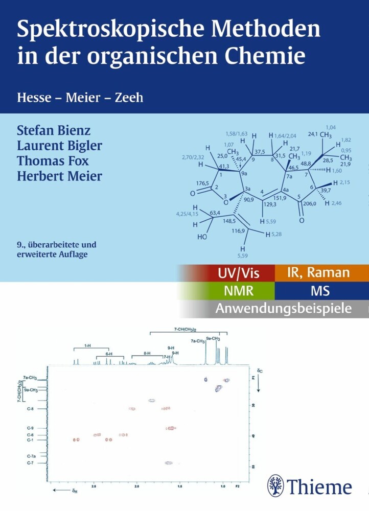 Spektroskopische Methoden in der organischen Chemie main product photo