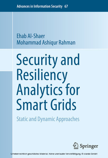 Security and Resiliency Analytics for Smart Grids main product photo