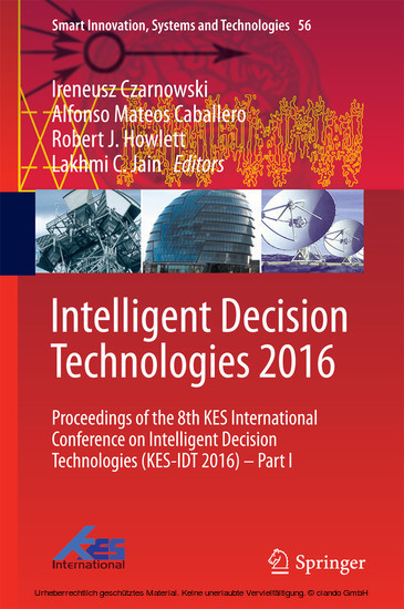 Intelligent Decision Technologies 2016 main product photo