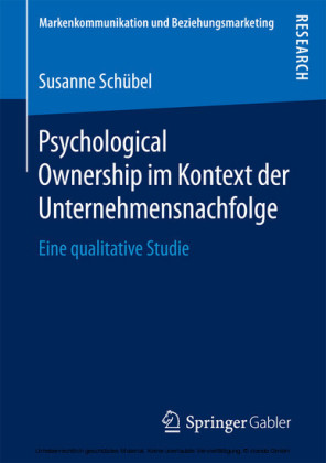 Psychological Ownership im Kontext der Unternehmensnachfolge