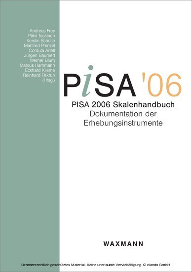 PISA 2006 Skalenhandbuch main product photo