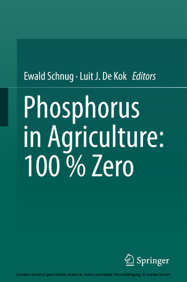 Phosphorus in Agriculture: 100 % Zero main product photo