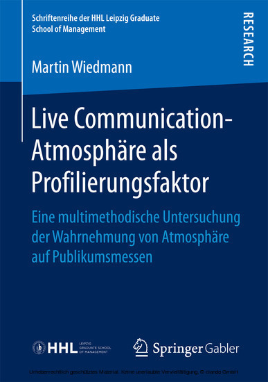 Live Communication-Atmosphäre als Profilierungsfaktor main product photo