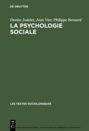 La psychologie sociale