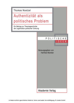Authentizität als politisches Problem